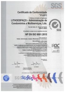 Certificação ISO Gestão Condomínios 2023